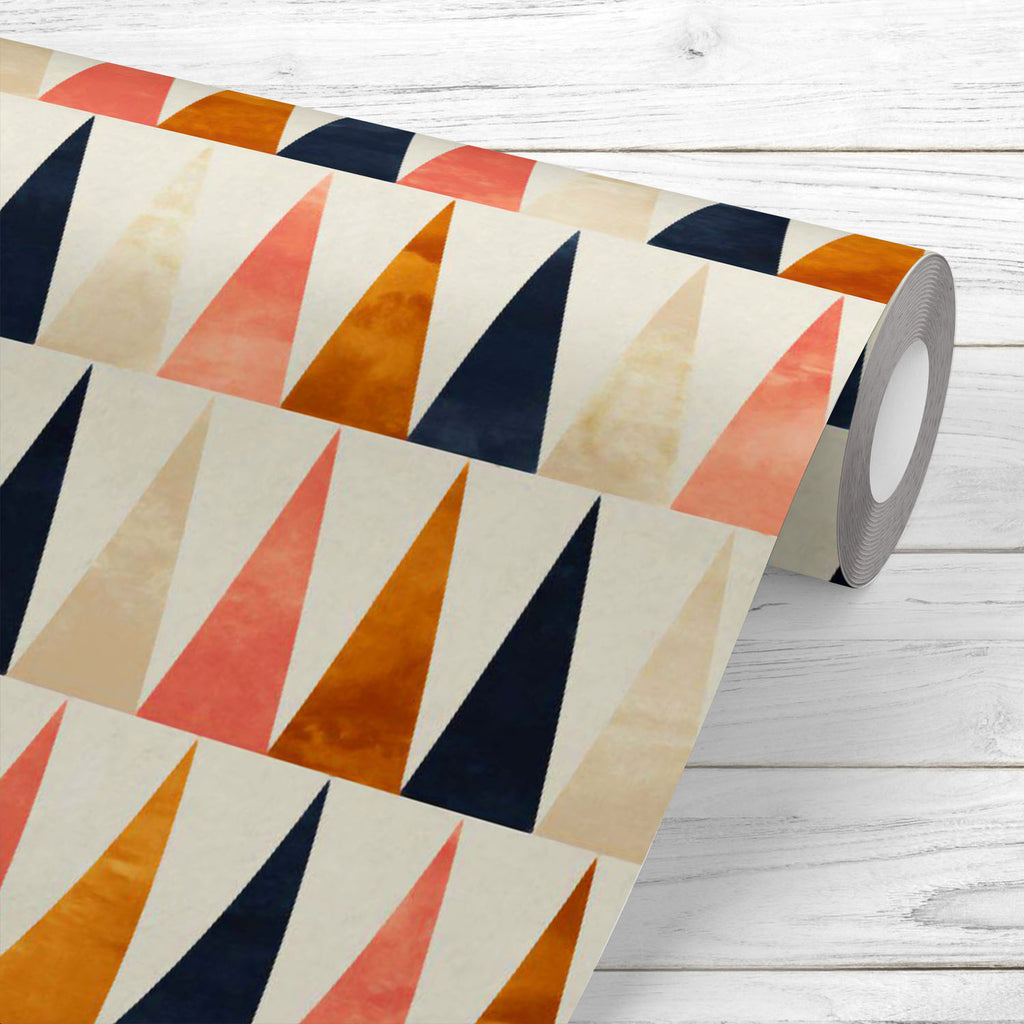 Colorful Triangles D5 Wallpaper Roll-Wallpapers Peel & Stick-WAL_PA-IC 5015618 IC 5015618, Geometric, Geometric Abstraction, Nautical, Patterns, Triangles, colorful, d5, wallpaper, roll, pattern, copper, backdrop, background, beige, blue, navy, paper, pink, shapes, sharp, simple, spike, texture, triangle, artzfolio, wallpapers for bedroom, wall papers full sheet for living room, wallpapers for home, pvc wallpaper, peel stick wallpaper, wall paper, adhesive wallpaper, room wallpapers, wallpapers for walls, w