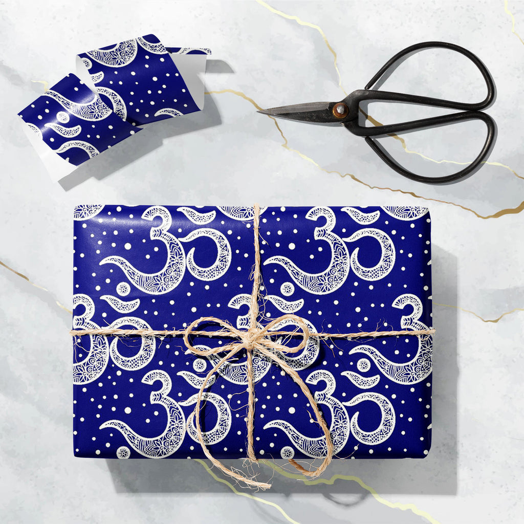 Vintage Om Symbol Art & Craft Gift Wrapping Paper-Wrapping Papers-WRP_PP-IC 5015625 IC 5015625, Ancient, Art and Paintings, Books, Culture, Ethnic, Fashion, God Ganesh, God Shiv, Hinduism, Hipster, Historical, Illustrations, Indian, Mandala, Medieval, Patterns, Religion, Religious, Signs, Signs and Symbols, Spiritual, Symbols, Traditional, Tribal, Vintage, World Culture, om, symbol, art, craft, gift, wrapping, paper, vector, alchemy, ayurveda, background, color, decor, decoration, design, divine, diwali, en