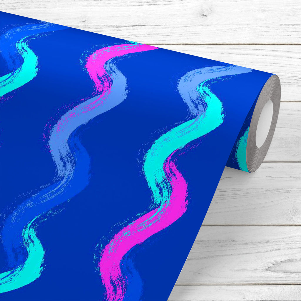 Abstract Brush Stroke D12 Wallpaper Roll - Wallpapers Peel & Stick - ArtzFolio.com