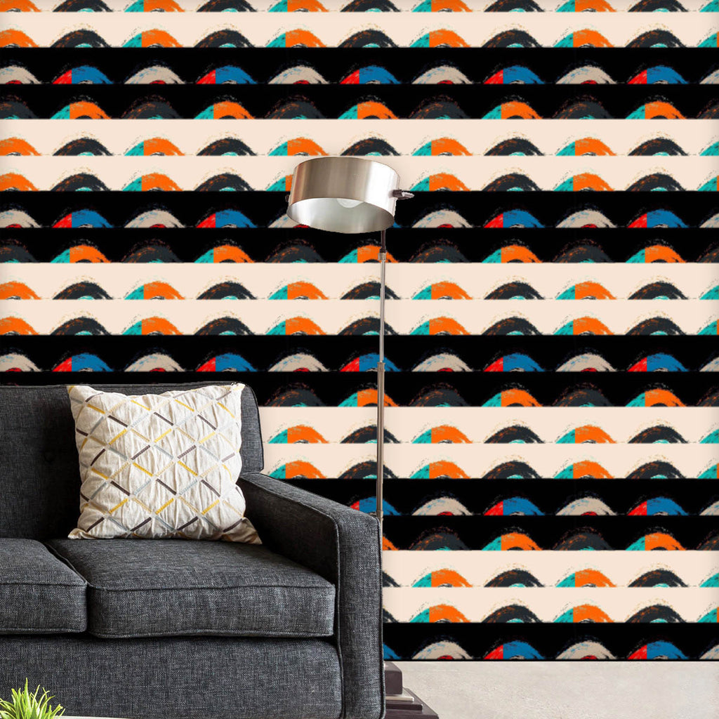 Abstract Brush Stroke D13 Wallpaper Roll - Wallpapers Peel & Stick - ArtzFolio.com