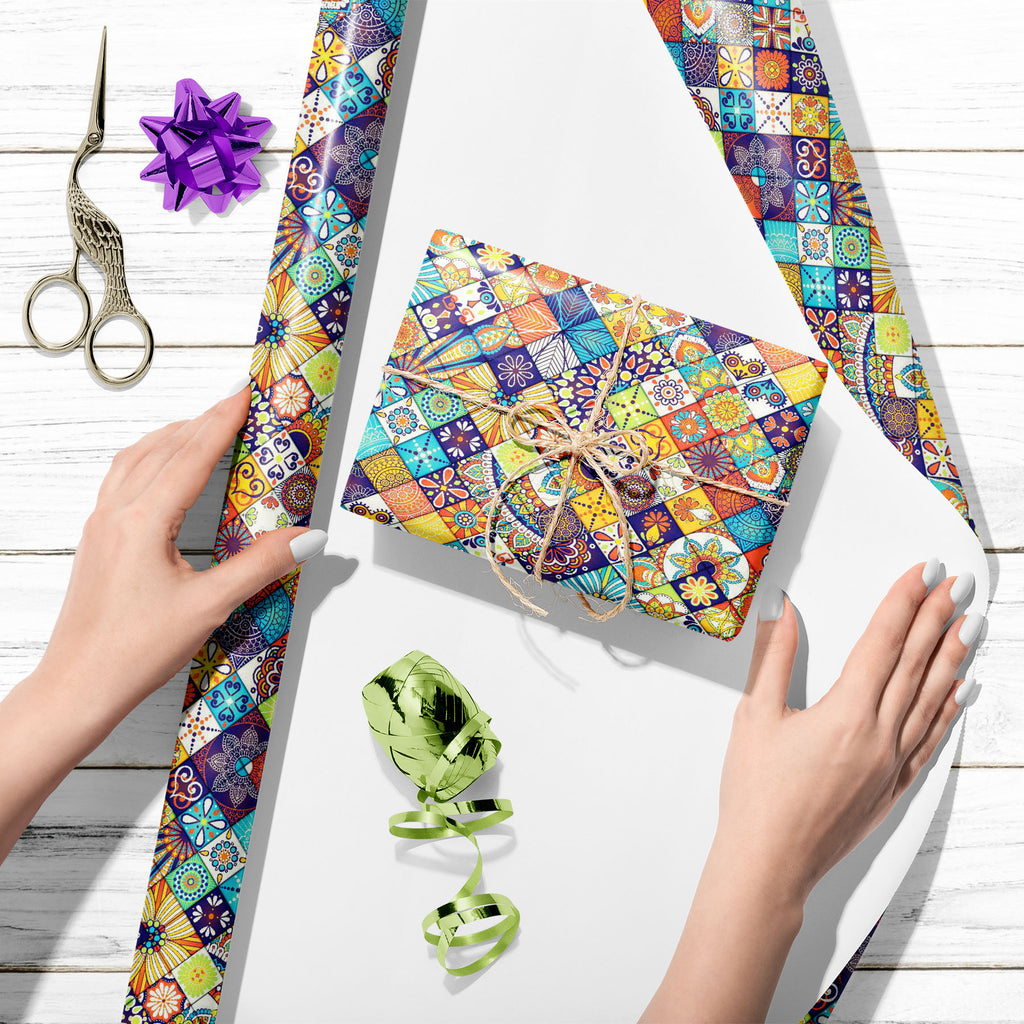 Vintage Motifs Art D4 Art & Craft Gift Wrapping Paper-Wrapping Papers-WRP_PP-IC 5015636 IC 5015636, Abstract Expressionism, Abstracts, African, Ancient, Art and Paintings, Bohemian, Botanical, Culture, Decorative, Ethnic, Floral, Flowers, Geometric, Geometric Abstraction, Historical, Illustrations, Indian, Mandala, Medieval, Mexican, Moroccan, Nature, Paisley, Patterns, Pets, Retro, Semi Abstract, Signs, Signs and Symbols, Traditional, Tribal, Vintage, World Culture, motifs, art, d4, craft, gift, wrapping, 