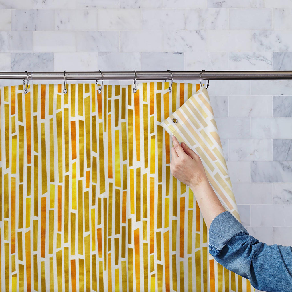 Geometric Pattern D20 Washable Waterproof Shower Curtain-Shower Curtains-CUR_SH_EL-IC 5015637 IC 5015637, Abstract Expressionism, Abstracts, Ancient, Art and Paintings, Geometric, Geometric Abstraction, Historical, Medieval, Patterns, Retro, Semi Abstract, Signs, Signs and Symbols, Stripes, Vintage, Watercolour, pattern, d20, washable, waterproof, shower, curtain, abstract, art, backdrop, background, broken, color, design, gold, grunge, lines, paper, repeat, seamless, shape, simple, texture, tile, wallpaper