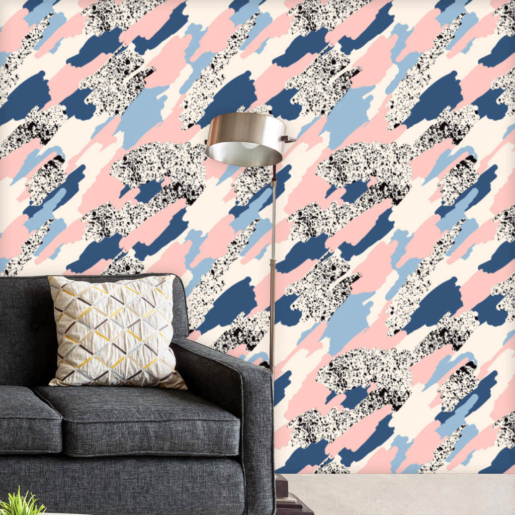 Geometric Abstract Strokes Wallpaper Roll-Wallpapers Peel & Stick-WAL_PA-IC 5015662 IC 5015662, Abstract Expressionism, Abstracts, Ancient, Black, Black and White, Digital, Digital Art, Fashion, Geometric, Geometric Abstraction, Graphic, Historical, Illustrations, Medieval, Modern Art, Patterns, Retro, Semi Abstract, Signs, Signs and Symbols, Vintage, White, abstract, strokes, wallpaper, roll, pattern, seamless, camouflage, texture, vector, brush, stroke, modern, paint, shapes, background, creative, drawn, 