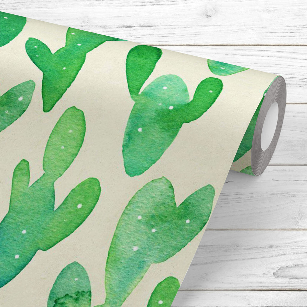 Green Watercolor Cactus Wallpaper Roll-Wallpapers Peel & Stick-WAL_PA-IC 5015663 IC 5015663, Botanical, Floral, Flowers, Nature, Patterns, Scenic, Signs, Signs and Symbols, Tropical, Watercolour, green, watercolor, cactus, wallpaper, roll, pattern, backdrop, background, bloom, blooming, cacti, color, cute, desert, design, dry, flower, heat, paint, paper, plant, prickly, sand, seamless, simple, spikes, succulent, succulents, texture, trendy, water, wrapping, artzfolio, wallpapers for bedroom, wall papers ful