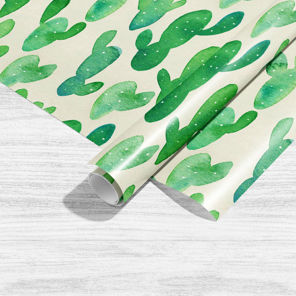 Green Watercolor Cactus Art & Craft Gift Wrapping Paper-Wrapping Papers-WRP_PP-IC 5015663 IC 5015663, Botanical, Floral, Flowers, Nature, Patterns, Scenic, Signs, Signs and Symbols, Tropical, Watercolour, green, watercolor, cactus, art, craft, gift, wrapping, paper, pattern, backdrop, background, bloom, blooming, cacti, color, cute, desert, design, dry, flower, heat, paint, plant, prickly, sand, seamless, simple, spikes, succulent, succulents, texture, trendy, wallpaper, water, artzfolio, wrapping paper, gi