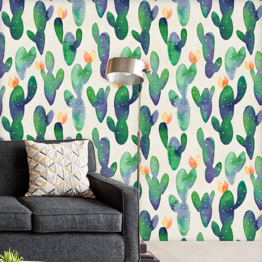 Watercolor Botanical Cacti D2 Wallpaper Roll-Wallpapers Peel & Stick-WAL_PA-IC 5015666 IC 5015666, Botanical, Floral, Flowers, Nature, Patterns, Scenic, Signs, Signs and Symbols, Tropical, Watercolour, watercolor, cacti, d2, wallpaper, roll, cactus, pattern, background, seamless, backdrop, bloom, blooming, color, cute, desert, design, dry, flower, green, heat, paint, paper, plant, prickly, sand, simple, spikes, succulent, succulents, texture, trendy, water, wrapping, artzfolio, wallpapers for bedroom, wall 