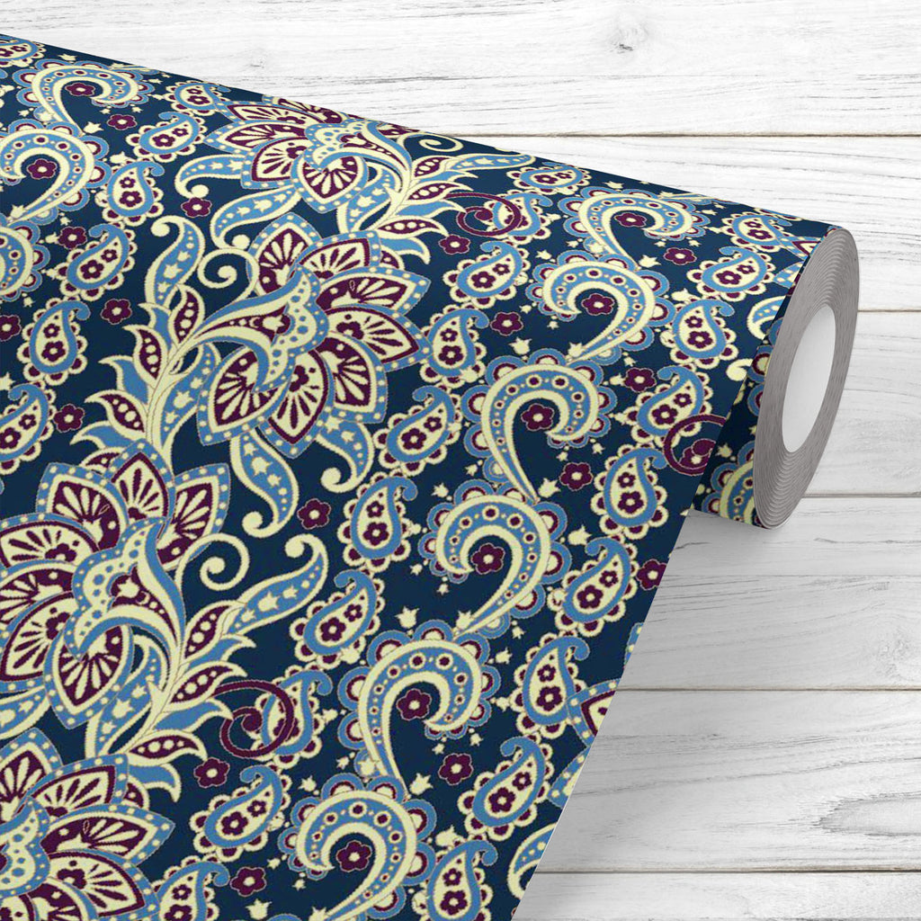 Paisley Ornamental Motif Wallpaper Roll-Wallpapers Peel & Stick-WAL_PA-IC 5015685 IC 5015685, Ancient, Botanical, Culture, Ethnic, Floral, Flowers, Historical, Illustrations, Indian, Mandala, Medieval, Nature, Paisley, Patterns, Persian, Retro, Signs, Signs and Symbols, Traditional, Tribal, Turkish, Vintage, World Culture, ornamental, motif, wallpaper, roll, indonesian, background, bloom, classic, cover, design, eastern, element, fabric, flower, henna, illustration, iranian, islamic, leaf, mendi, orient, or