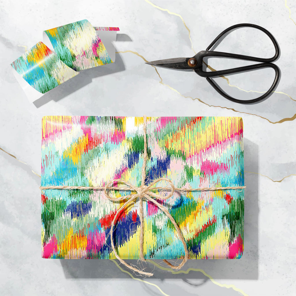 Tribal Ikat Pattern D9 Art & Craft Gift Wrapping Paper-Wrapping Papers-WRP_PP-IC 5015688 IC 5015688, Abstract Expressionism, Abstracts, Ancient, Culture, Digital, Digital Art, Ethnic, Fashion, Folk Art, Geometric, Geometric Abstraction, Graphic, Historical, Ikat, Illustrations, Medieval, Modern Art, Patterns, Retro, Semi Abstract, Signs, Signs and Symbols, Traditional, Tribal, Vintage, World Culture, pattern, d9, art, craft, gift, wrapping, paper, textile, seamless, fabric, abstract, print, vector, zigzag, 