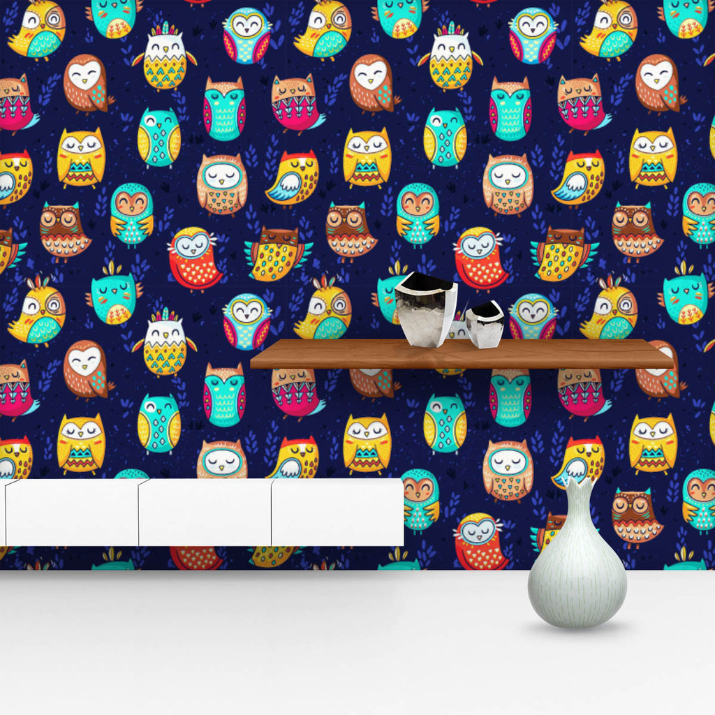 Colorful Indian Owls Wallpaper Roll-Wallpapers Peel & Stick-WAL_PA-IC 5015703 IC 5015703, Illustrations, Indian, Patterns, colorful, owls, wallpaper, roll, artzfolio, wallpapers for bedroom, wall papers full sheet for living room, wallpapers for home, pvc wallpaper, peel stick wallpaper, wall paper, adhesive wallpaper, room wallpapers, wallpapers for walls, wallpaper for walls, wall papers, wallpapers, 3d wallpapers for walls waterproof, wallpaper for bedroom, wallpaper roll, 3d wallpaper, wall paper sheets