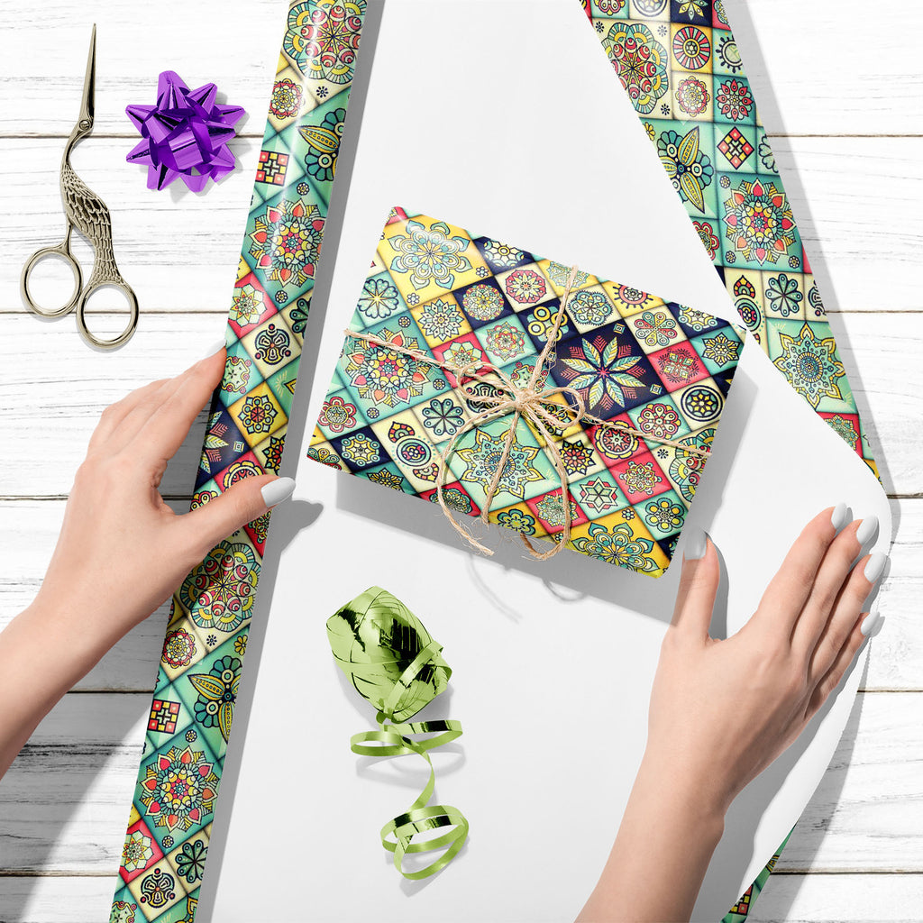 Vintage Motifs Art D5 Art & Craft Gift Wrapping Paper-Wrapping Papers-WRP_PP-IC 5015705 IC 5015705, Abstract Expressionism, Abstracts, African, Ancient, Bohemian, Botanical, Culture, Decorative, Ethnic, Floral, Flowers, Geometric, Geometric Abstraction, Historical, Illustrations, Indian, Mandala, Medieval, Mexican, Moroccan, Nature, Paisley, Patterns, Pets, Retro, Semi Abstract, Signs, Signs and Symbols, Traditional, Tribal, Vintage, World Culture, motifs, art, d5, craft, gift, wrapping, paper, pattern, bac