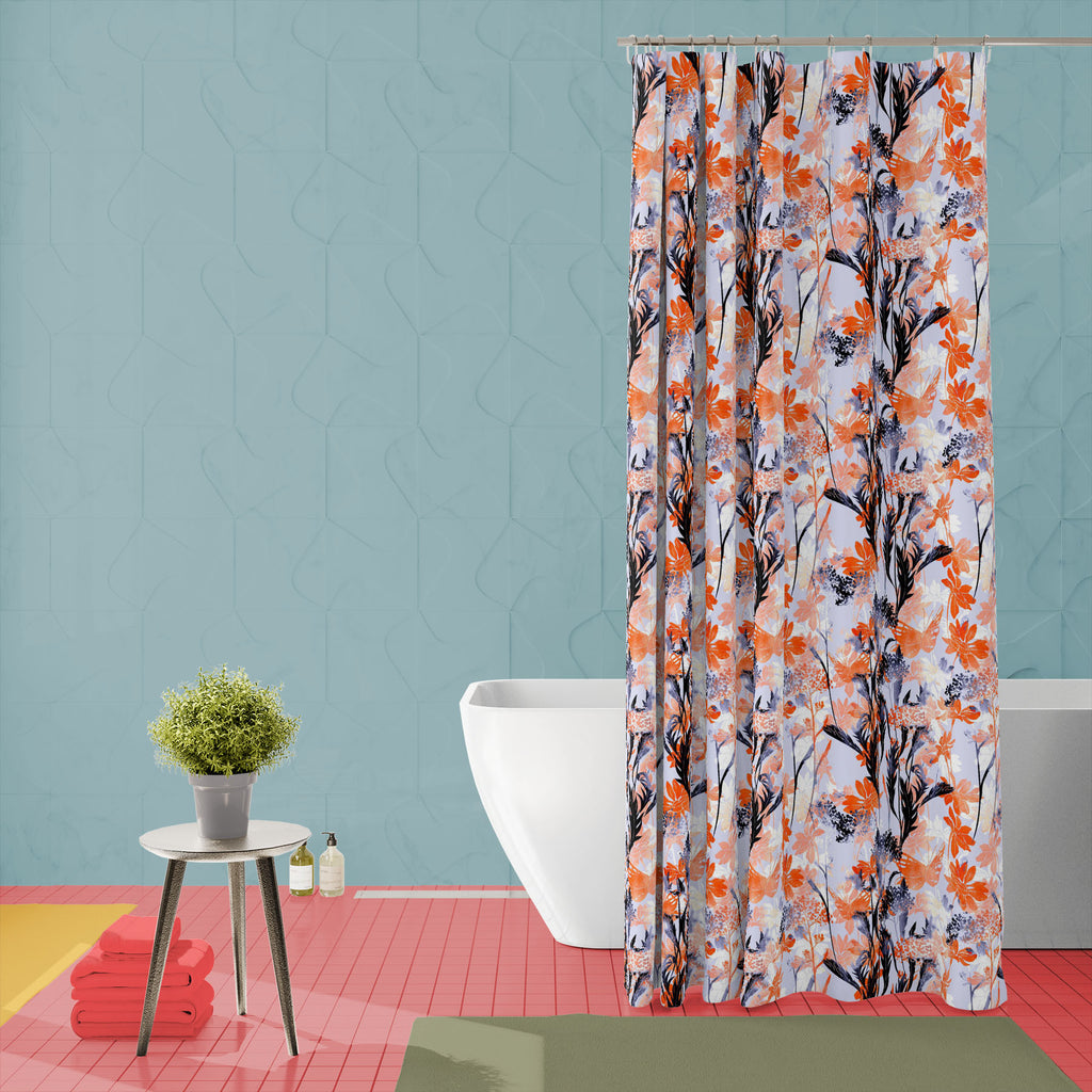 Flowers and Herbs Imprints Washable Waterproof Shower Curtain-Shower Curtains-CUR_SH_EL-IC 5015709 IC 5015709, Abstract Expressionism, Abstracts, Art and Paintings, Botanical, Digital, Digital Art, Drawing, Fashion, Floral, Flowers, Graphic, Illustrations, Nature, Patterns, Scenic, Semi Abstract, Signs, Signs and Symbols, Sketches, Watercolour, and, herbs, imprints, washable, waterproof, shower, curtain, boho, aquarelle, artwork, watercolor, abstract, art, background, blossom, butterfly, chic, cloth, color,