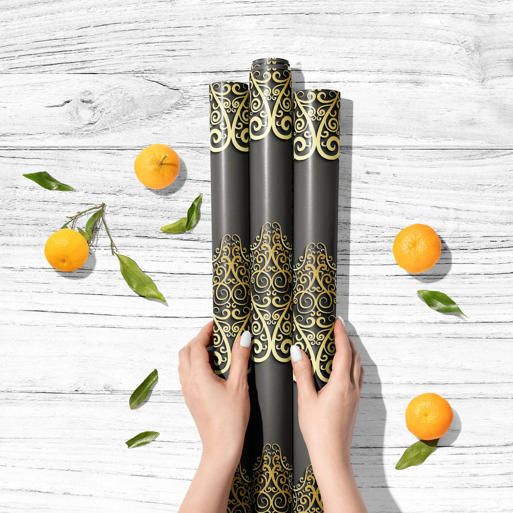 Damask Pattern D6 Art & Craft Gift Wrapping Paper-Wrapping Papers-WRP_PP-IC 5015713 IC 5015713, 3D, Abstract Expressionism, Abstracts, Art and Paintings, Baroque, Black, Black and White, Botanical, Damask, Decorative, Floral, Flowers, Illustrations, Modern Art, Nature, Patterns, Retro, Rococo, Semi Abstract, Signs, Signs and Symbols, Victorian, Vintage, Metallic, pattern, d6, art, craft, gift, wrapping, paper, abstract, antique, backdrop, background, classic, creative, curve, decor, decoration, design, eleg