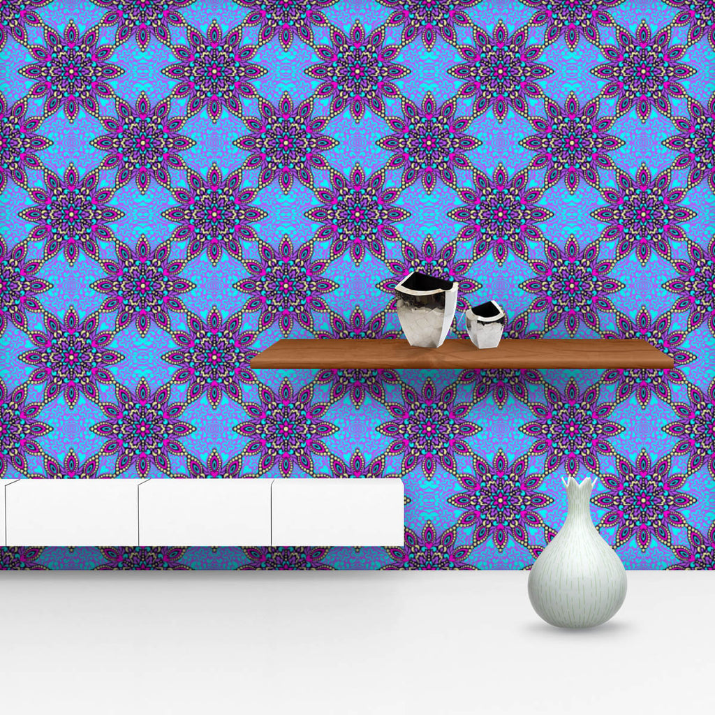 Abstract Ethnic Pattern D2 Wallpaper Roll - Wallpapers Peel & Stick - ArtzFolio.com