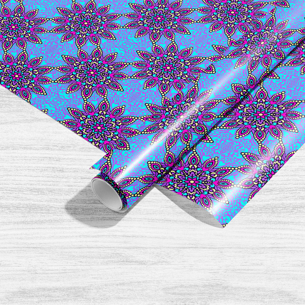 Abstract Ethnic Pattern D2 Art & Craft Gift Wrapping Paper - Wrapping Papers - ArtzFolio.com