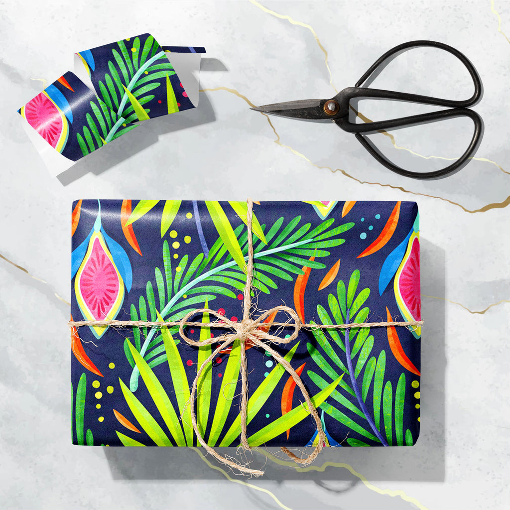 Green Jungle Tropical Leaf D1 Art & Craft Gift Wrapping Paper-Wrapping Papers-WRP_PP-IC 5015728 IC 5015728, Botanical, Floral, Flowers, Illustrations, Nature, Patterns, Seasons, Signs, Signs and Symbols, Tropical, Watercolour, green, jungle, leaf, d1, art, craft, gift, wrapping, paper, pattern, seamless, trendy, backdrop, background, blue, branch, bright, colorful, decoration, design, flora, forest, garden, hot, illustration, palm, plant, rain, season, summer, teal, texture, tree, turquoise, wallpaper, wate