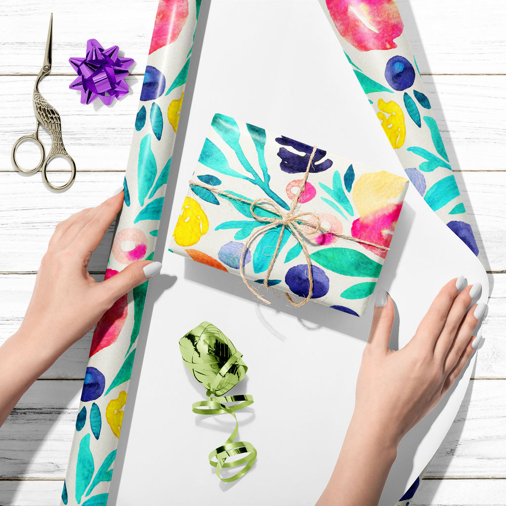 Watercolor Floral Pattern D18 Art & Craft Gift Wrapping Paper-Wrapping Papers-WRP_PP-IC 5015746 IC 5015746, Ancient, Art and Paintings, Botanical, Floral, Flowers, Historical, Illustrations, Love, Medieval, Nature, Patterns, Retro, Romance, Seasons, Vintage, Watercolour, watercolor, pattern, d18, art, craft, gift, wrapping, paper, background, seamless, paint, trendy, turquoise, winter, beautiful, classic, purple, simple, teal, autumn, backdrop, berries, blueberries, branch, dry, fall, field, forest, garden,