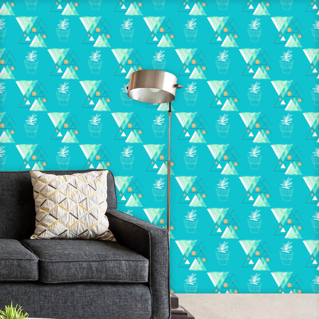 Abstract Geometric Hipster Wallpaper Roll - Wallpapers Peel & Stick - ArtzFolio.com