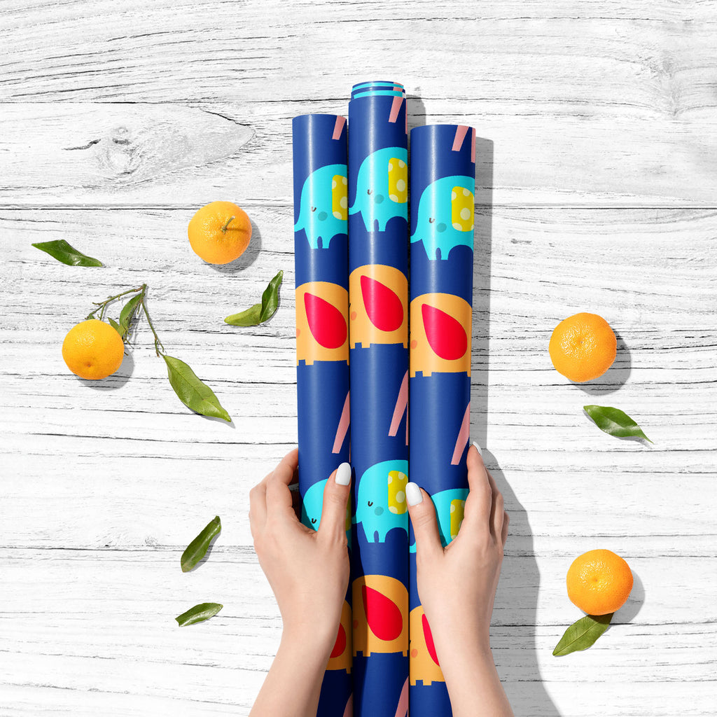 Colorful Baby Elephants Art & Craft Gift Wrapping Paper-Wrapping Papers-WRP_PP-IC 5015773 IC 5015773, Animals, Animated Cartoons, Baby, Birthday, Caricature, Cartoons, Children, Digital, Digital Art, Family, Graphic, Holidays, Illustrations, Kids, Love, Patterns, Pets, Romance, Signs, Signs and Symbols, colorful, elephants, art, craft, gift, wrapping, paper, adorable, animal, background, bedroom, cartoon, cute, decoration, design, elephant, friend, fun, girl, greetings, happy, holiday, invitation, joy, kid,
