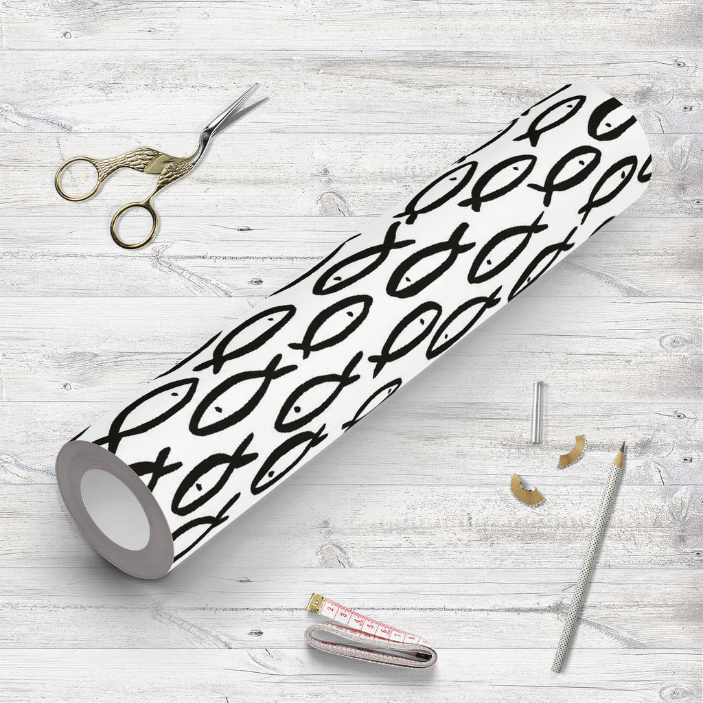 Black White Fishes Wallpaper Roll-Wallpapers Peel & Stick-WAL_PA-IC 5015791 IC 5015791, Abstract Expressionism, Abstracts, Ancient, Animals, Art and Paintings, Automobiles, Black, Black and White, Decorative, Digital, Digital Art, Drawing, Fashion, Graphic, Historical, Illustrations, Medieval, Nautical, Patterns, Retro, Semi Abstract, Signs, Signs and Symbols, Symbols, Transportation, Travel, Vehicles, Vintage, White, fishes, wallpaper, roll, fish, pattern, abstract, vector, animal, art, backdrop, backgroun