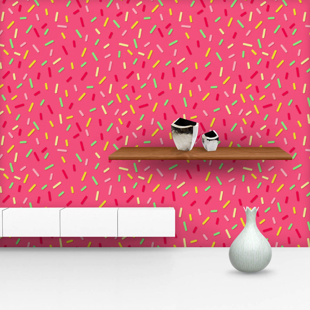 Donut Cream Pattern Wallpaper Roll-Wallpapers Peel & Stick-WAL_PA-IC 5015796 IC 5015796, Animated Cartoons, Caricature, Cartoons, Cuisine, Digital, Digital Art, Dots, Food, Food and Beverage, Food and Drink, Geometric, Geometric Abstraction, Graphic, Modern Art, Patterns, Stripes, donut, cream, pattern, wallpaper, roll, candy, icing, fun, pink, background, bakery, baking, breakfast, bright, cafe, cake, cartoon, chaos, chaotic, chocolate, color, colour, confetti, cute, decor, delicious, dessert, dot, glaze, 