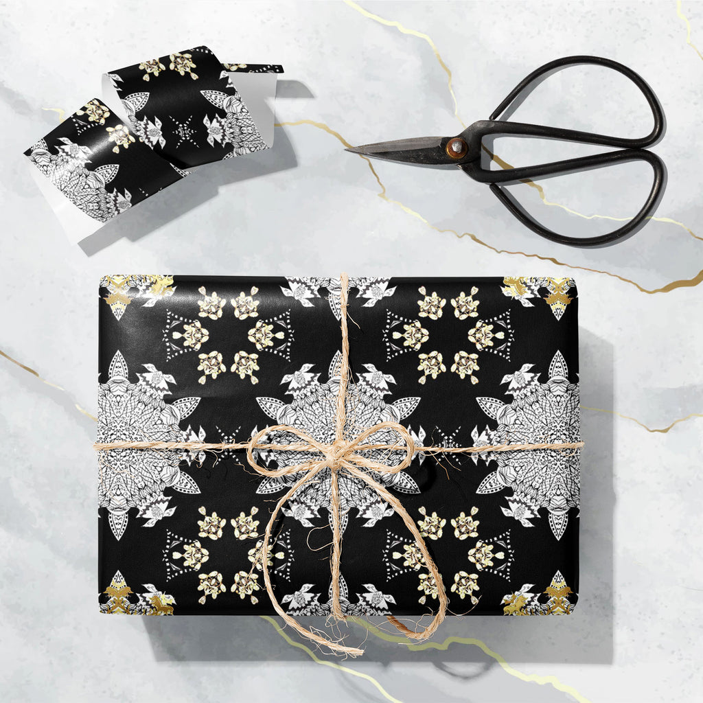 Vintage Gold Elements Art & Craft Gift Wrapping Paper-Wrapping Papers-WRP_PP-IC 5015801 IC 5015801, Ancient, Black, Black and White, Botanical, Culture, Damask, Digital, Digital Art, Ethnic, Fashion, Floral, Flowers, Gothic, Graphic, Historical, Illustrations, Mandala, Medieval, Nature, Paisley, Patterns, Renaissance, Traditional, Tribal, Victorian, Vintage, White, World Culture, gold, elements, art, craft, gift, wrapping, paper, antique, arabesque, beautiful, classic, decor, elegance, elegant, fabric, fash