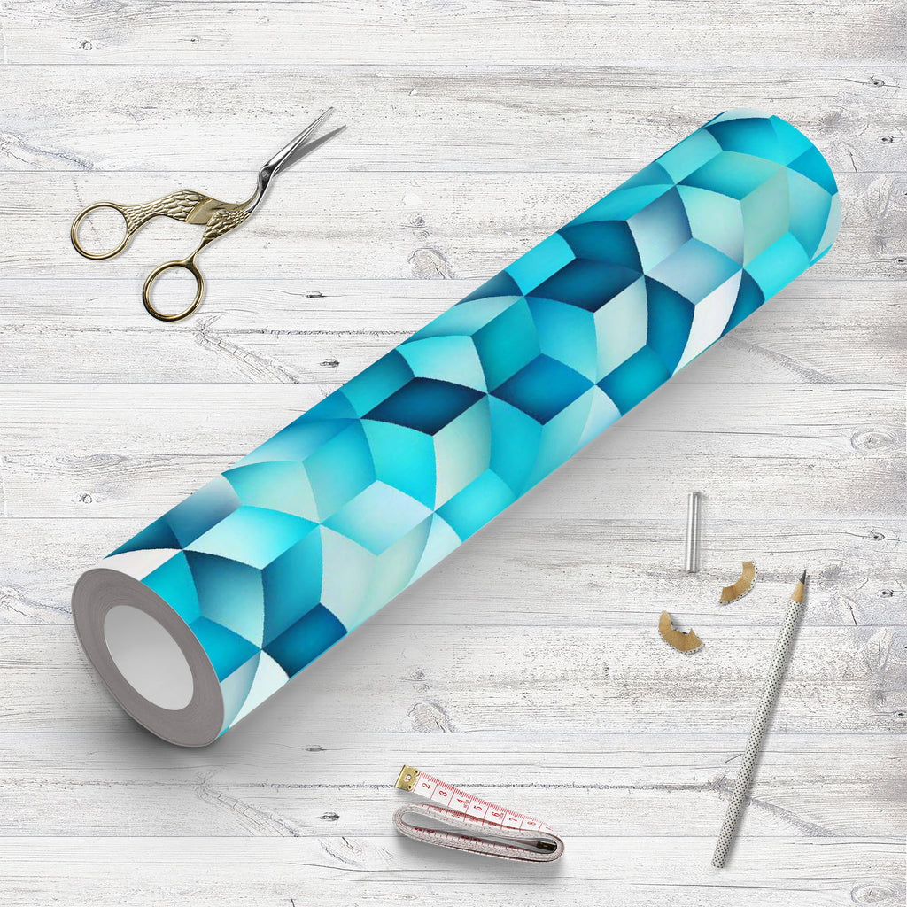 Blue Cubical Rhombus Shape Wallpaper Roll-Wallpapers Peel & Stick-WAL_PA-IC 5015802 IC 5015802, Abstract Expressionism, Abstracts, Ancient, Decorative, Digital, Digital Art, Geometric, Geometric Abstraction, Graphic, Grid Art, Historical, Illustrations, Medieval, Modern Art, Patterns, Retro, Semi Abstract, Signs, Signs and Symbols, Vintage, blue, cubical, rhombus, shape, wallpaper, roll, gradient, pattern, seamless, background, cristal, block, elegant, mesh, multicolor, print, vector, abstract, artistic, ba