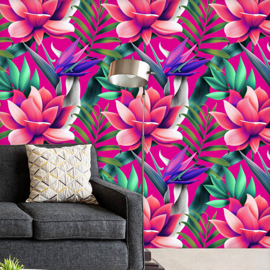 Tropical Floral Pattern D2 Wallpaper Roll-Wallpapers Peel & Stick-WAL_PA-IC 5015813 IC 5015813, Abstract Expressionism, Abstracts, Art and Paintings, Botanical, Fashion, Floral, Flowers, Hawaiian, Holidays, Illustrations, Nature, Patterns, Scenic, Semi Abstract, Signs, Signs and Symbols, Tropical, pattern, d2, wallpaper, roll, flower, summer, abstract, art, backdrop, background, blossom, botany, california, colorful, cute, decoration, design, ditsy, element, fabric, feminine, green, hawaii, hibiscus, holida