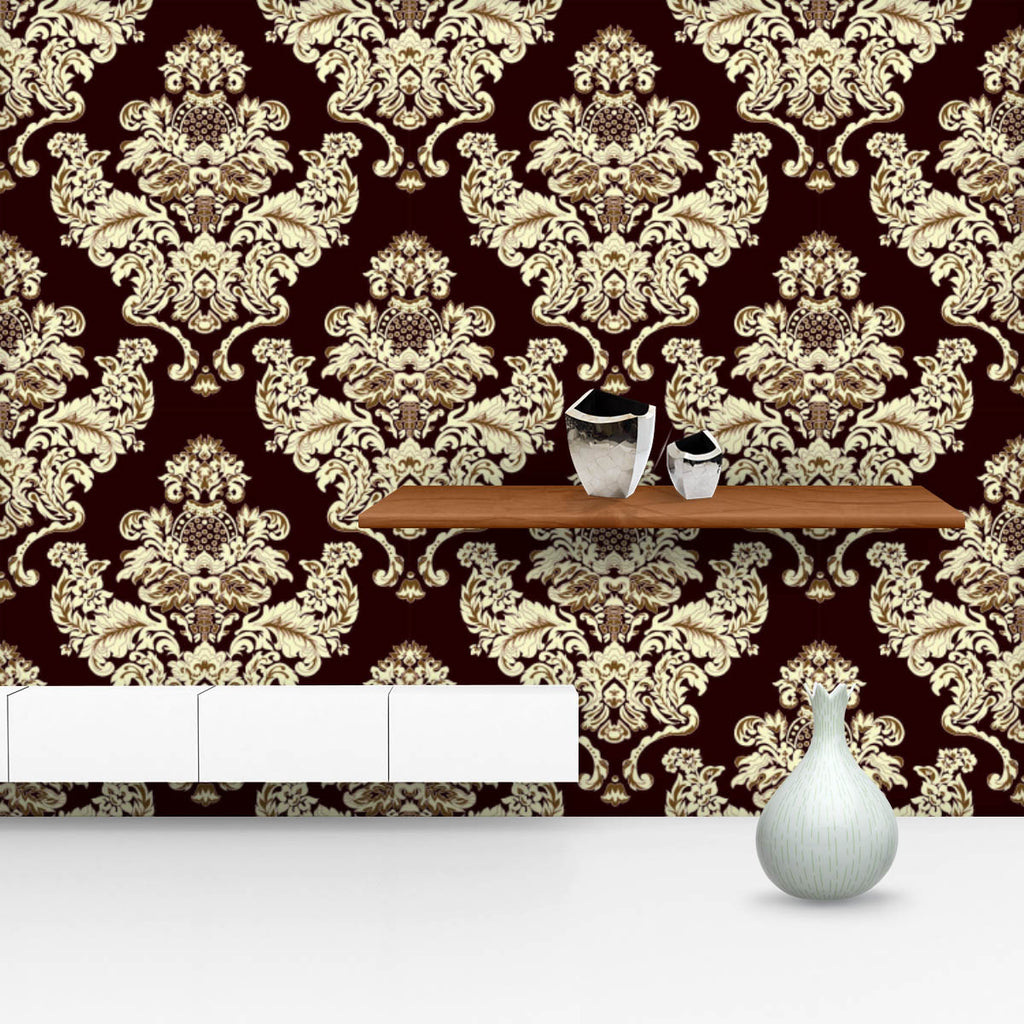 Baroque Ornament Pattern Wallpaper Roll-Wallpapers Peel & Stick-WAL_PA-IC 5015814 IC 5015814, Abstract Expressionism, Abstracts, Art and Paintings, Baroque, Boats, Botanical, Digital, Digital Art, Floral, Flowers, Graphic, Illustrations, Landscapes, Nature, Nautical, Paintings, Patterns, Rococo, Scenic, Semi Abstract, Signs, Signs and Symbols, ornament, pattern, wallpaper, roll, abstract, art, backgrounds, beige, branch, brown, classic, color, curve, decoration, design, element, flower, leaf, line, ornate, 