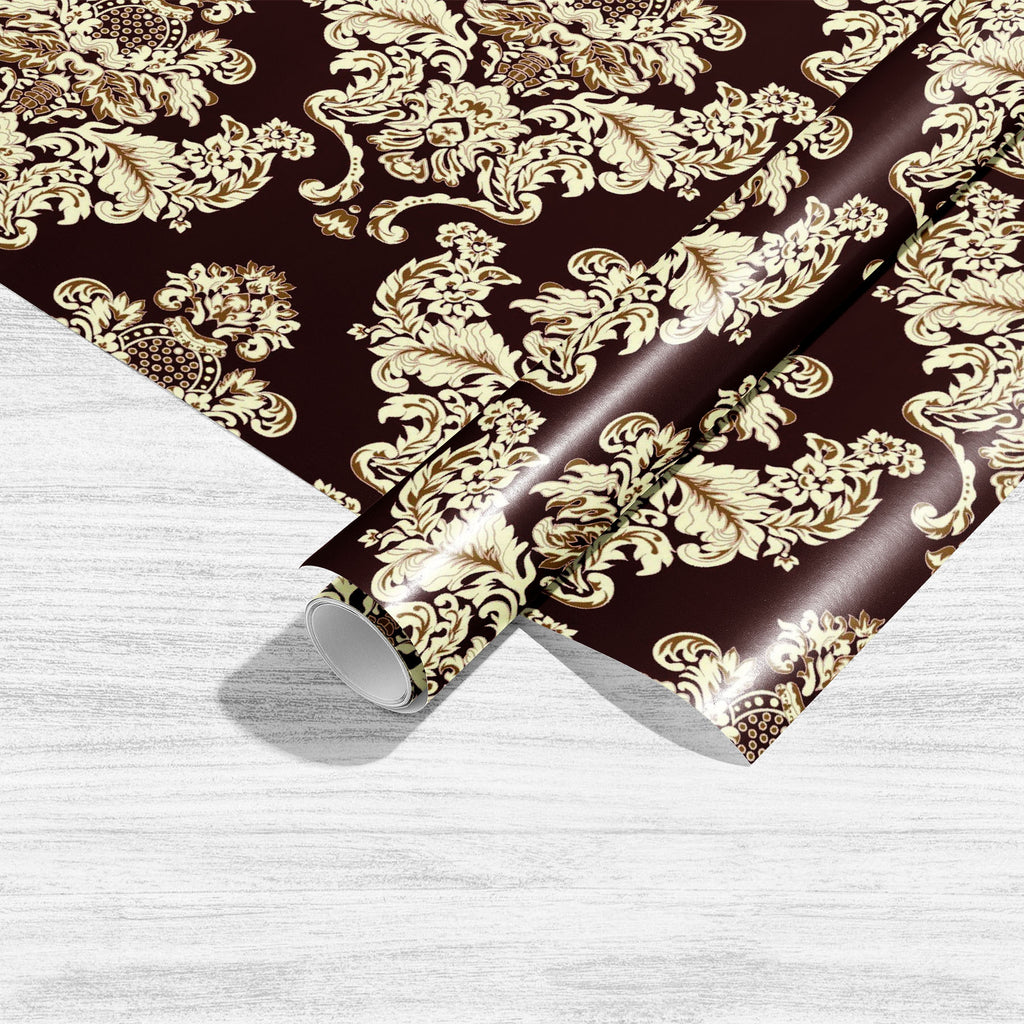 Baroque Ornament Pattern Art & Craft Gift Wrapping Paper-Wrapping Papers-WRP_PP-IC 5015814 IC 5015814, Abstract Expressionism, Abstracts, Art and Paintings, Baroque, Boats, Botanical, Digital, Digital Art, Floral, Flowers, Graphic, Illustrations, Landscapes, Nature, Nautical, Paintings, Patterns, Rococo, Scenic, Semi Abstract, Signs, Signs and Symbols, ornament, pattern, art, craft, gift, wrapping, paper, abstract, backgrounds, beige, branch, brown, classic, color, curve, decoration, design, element, flower
