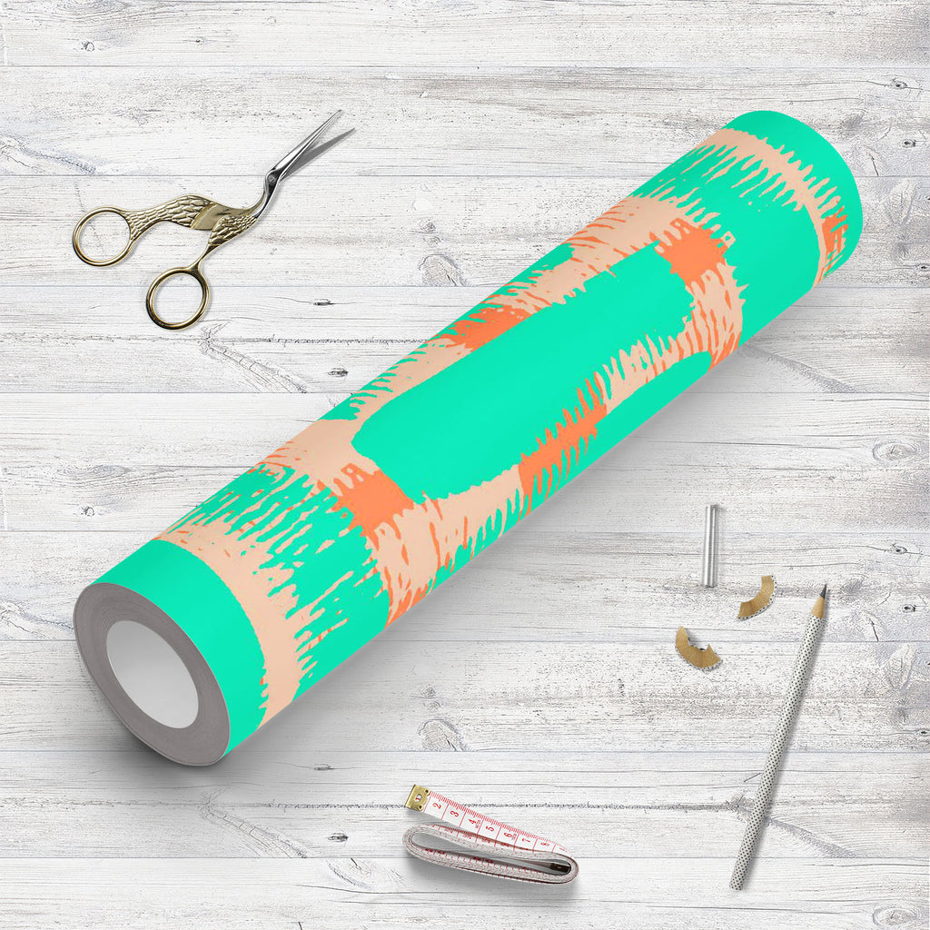 Abstract Brush Stroke D16 Wallpaper Roll - Wallpapers Peel & Stick - ArtzFolio.com