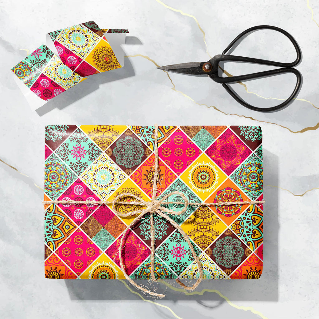 Vintage Motifs Art D12 Art & Craft Gift Wrapping Paper-Wrapping Papers-WRP_PP-IC 5015824 IC 5015824, Abstract Expressionism, Abstracts, African, Ancient, Art and Paintings, Bohemian, Botanical, Culture, Decorative, Ethnic, Floral, Flowers, Geometric, Geometric Abstraction, Historical, Illustrations, Indian, Mandala, Medieval, Mexican, Moroccan, Nature, Paisley, Patterns, Pets, Retro, Semi Abstract, Signs, Signs and Symbols, Traditional, Tribal, Vintage, World Culture, motifs, art, d12, craft, gift, wrapping