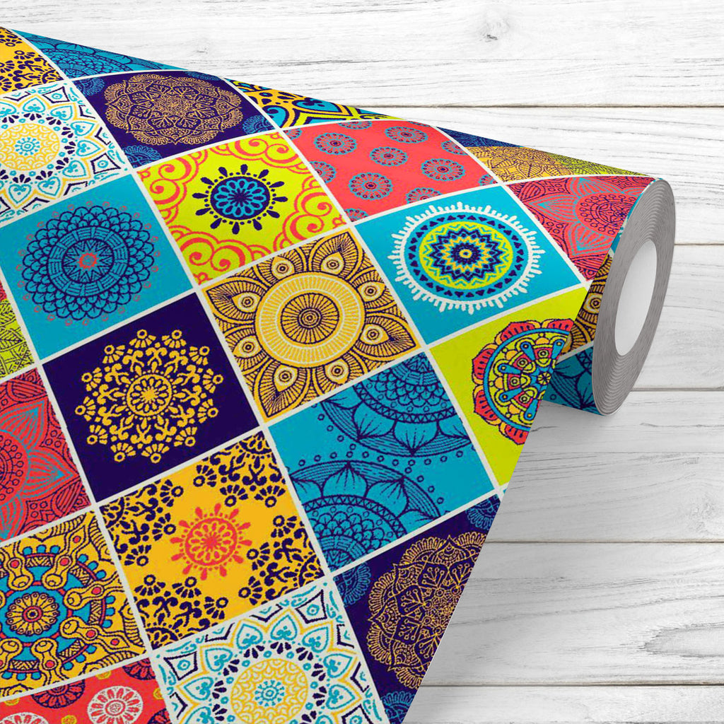 Vintage Motifs Art D14 Wallpaper Roll-Wallpapers Peel & Stick-WAL_PA-IC 5015828 IC 5015828, Abstract Expressionism, Abstracts, African, Ancient, Art and Paintings, Bohemian, Botanical, Culture, Decorative, Ethnic, Floral, Flowers, Geometric, Geometric Abstraction, Historical, Illustrations, Indian, Mandala, Medieval, Mexican, Moroccan, Nature, Paisley, Patterns, Pets, Retro, Semi Abstract, Signs, Signs and Symbols, Traditional, Tribal, Vintage, World Culture, motifs, art, d14, wallpaper, roll, pattern, desi