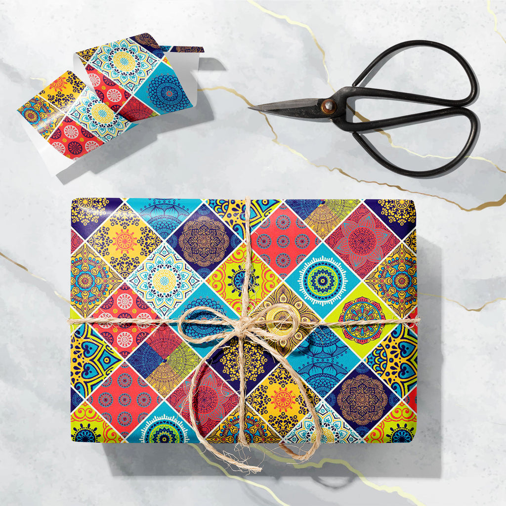 Vintage Motifs Art D14 Art & Craft Gift Wrapping Paper-Wrapping Papers-WRP_PP-IC 5015828 IC 5015828, Abstract Expressionism, Abstracts, African, Ancient, Art and Paintings, Bohemian, Botanical, Culture, Decorative, Ethnic, Floral, Flowers, Geometric, Geometric Abstraction, Historical, Illustrations, Indian, Mandala, Medieval, Mexican, Moroccan, Nature, Paisley, Patterns, Pets, Retro, Semi Abstract, Signs, Signs and Symbols, Traditional, Tribal, Vintage, World Culture, motifs, art, d14, craft, gift, wrapping