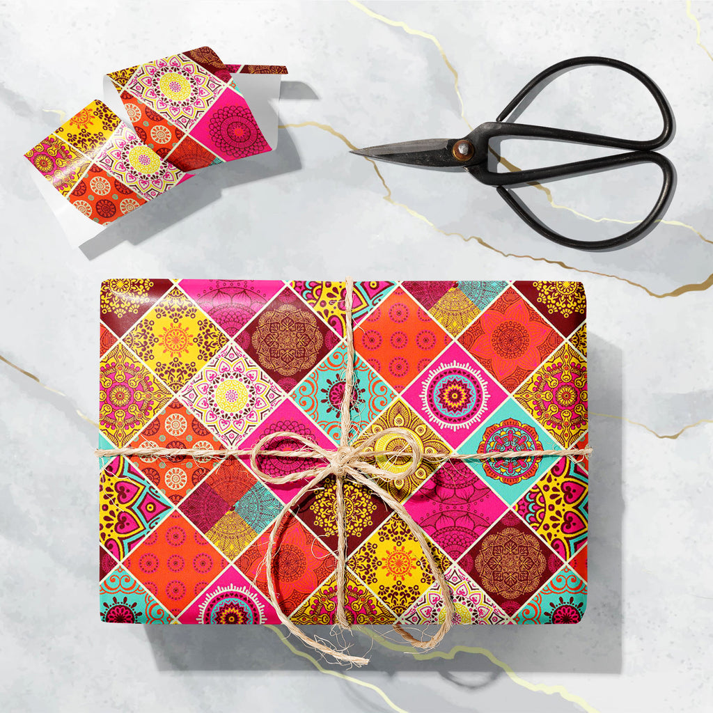 Vintage Motifs Art D15 Art & Craft Gift Wrapping Paper-Wrapping Papers-WRP_PP-IC 5015829 IC 5015829, Abstract Expressionism, Abstracts, African, Ancient, Art and Paintings, Bohemian, Botanical, Culture, Decorative, Ethnic, Floral, Flowers, Geometric, Geometric Abstraction, Historical, Illustrations, Indian, Mandala, Medieval, Mexican, Moroccan, Nature, Paisley, Patterns, Pets, Retro, Semi Abstract, Signs, Signs and Symbols, Traditional, Tribal, Vintage, World Culture, motifs, art, d15, craft, gift, wrapping