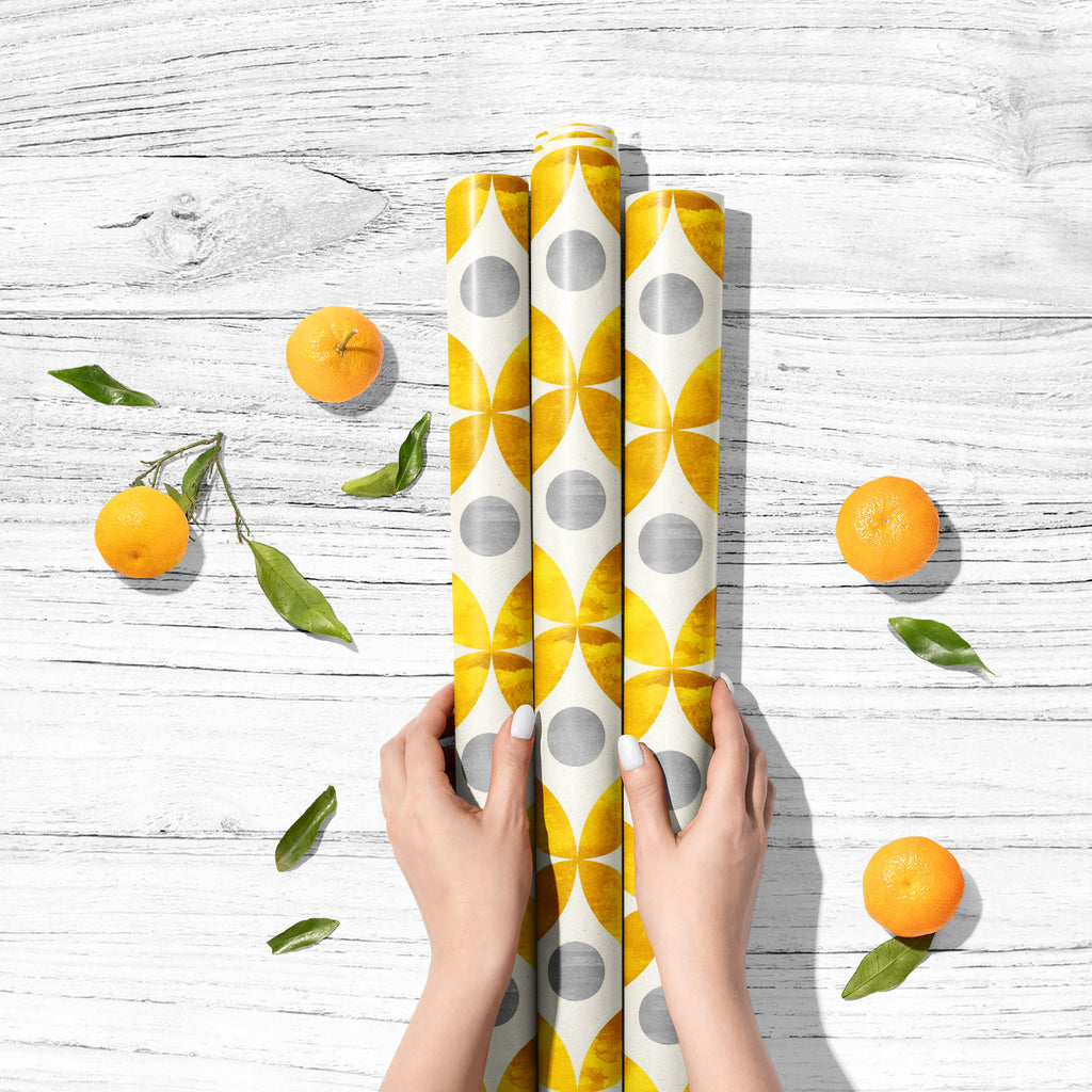 Golden Simple Shapes Art & Craft Gift Wrapping Paper-Wrapping Papers-WRP_PP-IC 5015832 IC 5015832, Art and Paintings, Botanical, Floral, Flowers, Geometric, Geometric Abstraction, Illustrations, Nature, Patterns, Scandinavian, Signs, Signs and Symbols, Watercolour, golden, simple, shapes, art, craft, gift, wrapping, paper, pattern, seamless, flower, watercolor, design, texture, backdrop, background, beige, bloom, branch, garden, gold, grey, illustration, leaf, petal, shape, stem, textile, wallpaper, yellow,