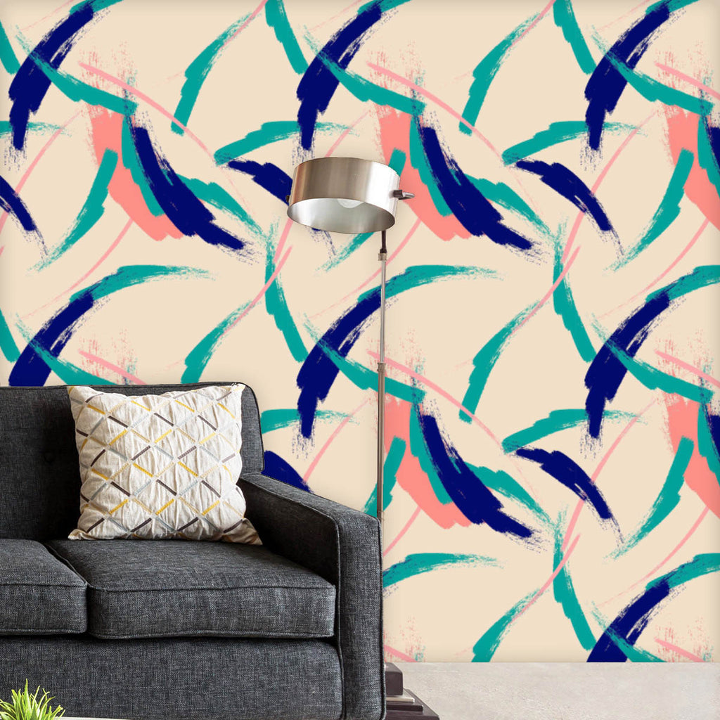 Abstract Hipster D2 Wallpaper Roll - Wallpapers Peel & Stick - ArtzFolio.com