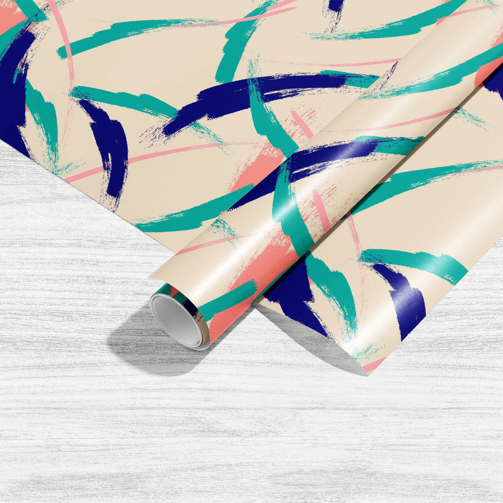 Abstract Hipster D2 Art & Craft Gift Wrapping Paper - Wrapping Papers - ArtzFolio.com