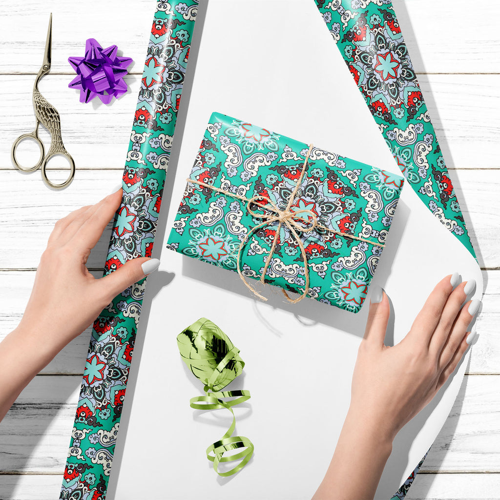 Vintage Ethnic Style D1 Art & Craft Gift Wrapping Paper-Wrapping Papers-WRP_PP-IC 5015842 IC 5015842, Abstract Expressionism, Abstracts, Allah, Ancient, Arabic, Botanical, Culture, Decorative, Ethnic, Fashion, Festivals and Occasions, Festive, Floral, Flowers, Geometric Abstraction, Historical, Indian, Islam, Medieval, Mexican, Moroccan, Nature, Paisley, Patterns, Retro, Scenic, Semi Abstract, Stripes, Tibetan Art, Traditional, Tribal, Vintage, World Culture, style, d1, art, craft, gift, wrapping, paper, ab
