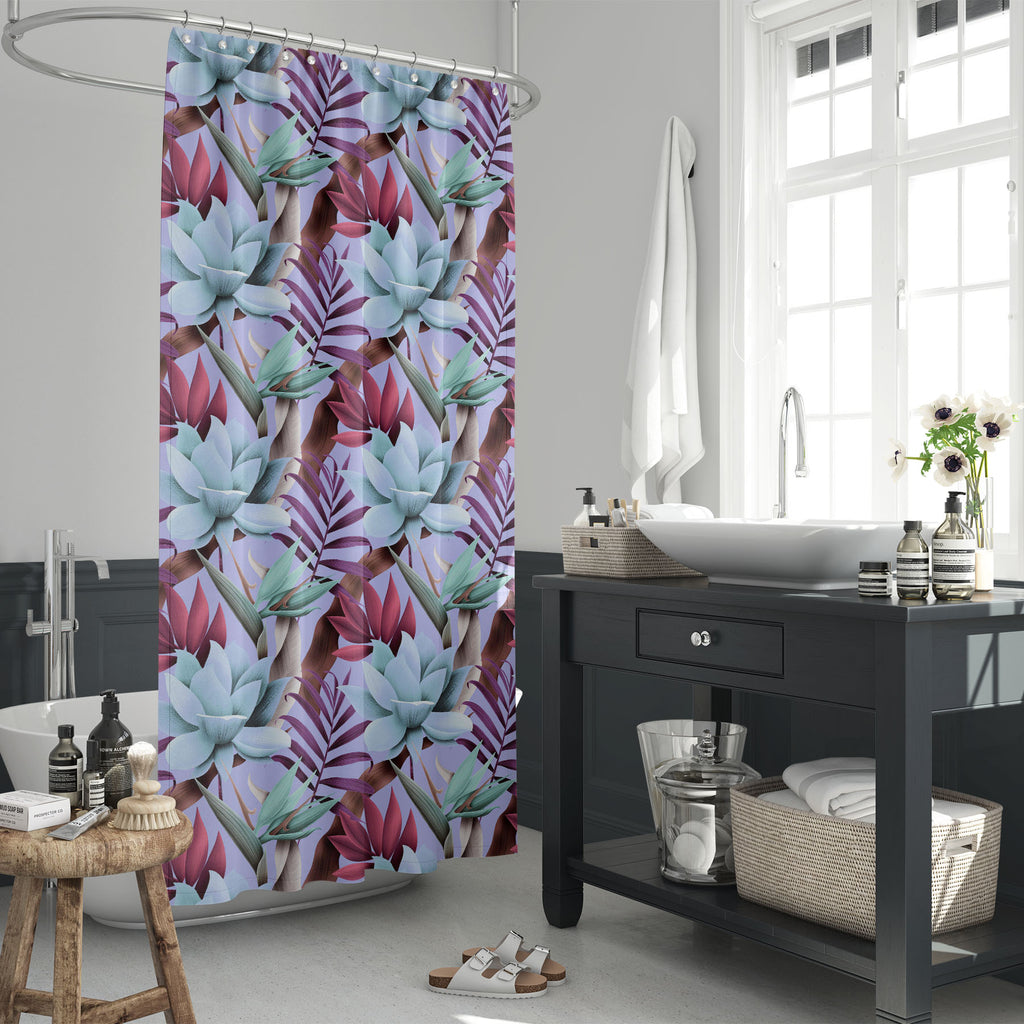 Tropical Floral Pattern D3 Washable Waterproof Shower Curtain-Shower Curtains-CUR_SH_EL-IC 5015843 IC 5015843, Abstract Expressionism, Abstracts, Art and Paintings, Botanical, Fashion, Floral, Flowers, Hawaiian, Holidays, Illustrations, Nature, Patterns, Scenic, Semi Abstract, Signs, Signs and Symbols, Tropical, Wedding, pattern, d3, washable, waterproof, shower, curtain, flower, seamless, abstract, art, background, beach, blossom, california, colorful, cute, decoration, design, ditsy, element, fabric, femi