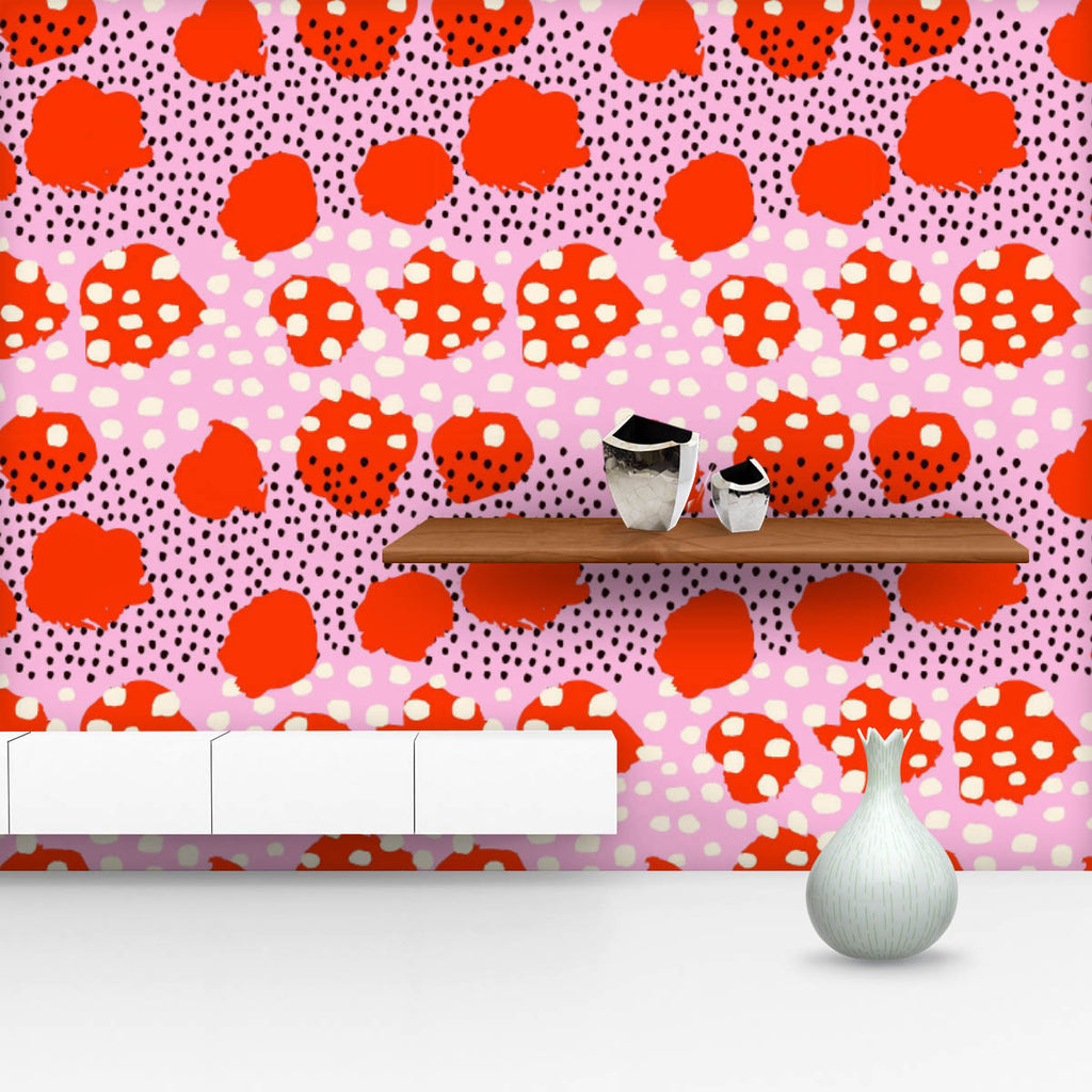 Abstract Brush Stroke D18 Wallpaper Roll - Wallpapers Peel & Stick - ArtzFolio.com