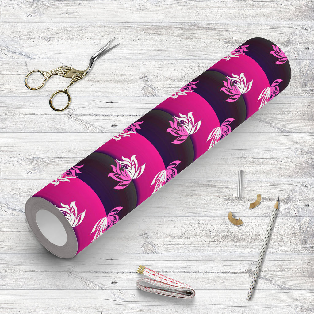 Lotus Flowers on Stripes Wallpaper Roll-Wallpapers Peel & Stick-WAL_PA-IC 5015856 IC 5015856, Abstract Expressionism, Abstracts, Art and Paintings, Black, Black and White, Botanical, Digital, Digital Art, Fashion, Floral, Flowers, Graphic, Illustrations, Indian, Nature, Patterns, Scenic, Semi Abstract, Signs, Signs and Symbols, Symbols, lotus, on, stripes, wallpaper, roll, design, print, textile, abstract, art, background, beautiful, bloom, blossom, bouquet, decor, decoration, east, elegance, element, fabri