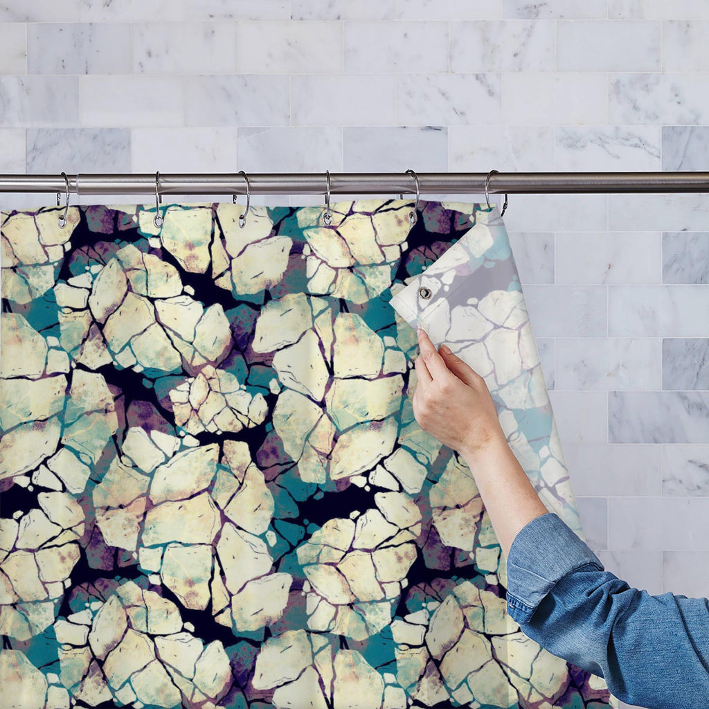 Natural Stones Imprints D2 Washable Waterproof Shower Curtain-Shower Curtains-CUR_SH_EL-IC 5015858 IC 5015858, Abstract Expressionism, Abstracts, Digital, Digital Art, Drawing, Fashion, Graphic, Illustrations, Marble and Stone, Nature, Patterns, Scenic, Semi Abstract, Sketches, Watercolour, natural, stones, imprints, d2, washable, waterproof, shower, curtain, paint, seamless, pattern, abstract, colour, frame, hand, water, watercolor, aquarelle, artwork, background, beauty, boho-chic, cherished, coast, color