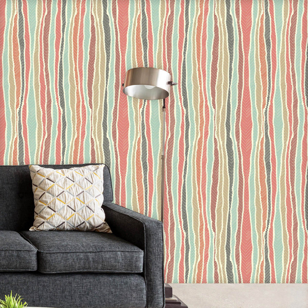 Colorful Abstract Stripes Wallpaper Roll-Wallpapers Peel & Stick-WAL_PA-IC 5015865 IC 5015865, Abstract Expressionism, Abstracts, Ancient, Art and Paintings, Drawing, Fashion, Hipster, Historical, Illustrations, Medieval, Modern Art, Patterns, Plaid, Retro, Semi Abstract, Stripes, Vintage, colorful, abstract, wallpaper, roll, background, ceramic, old, tile, pattern, art, artistic, beige, brown, card, creative, doodle, drawn, fabric, flecked, hand, illustration, irregular, mod, modern, mottle, mottled, packa