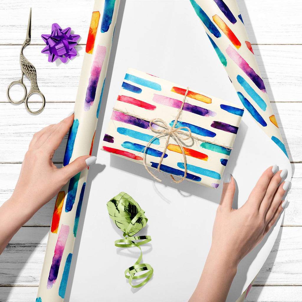 Hand Painted Strokes Art & Craft Gift Wrapping Paper-Wrapping Papers-WRP_PP-IC 5015866 IC 5015866, Abstract Expressionism, Abstracts, Ancient, Black and White, Books, Decorative, Digital, Digital Art, Geometric, Geometric Abstraction, Graphic, Historical, Illustrations, Medieval, Modern Art, Patterns, Semi Abstract, Stripes, Vintage, Watercolour, White, hand, painted, strokes, art, craft, gift, wrapping, paper, watercolor, background, stroke, abstract, blue, brush, color, decor, decoration, drawn, freehand,