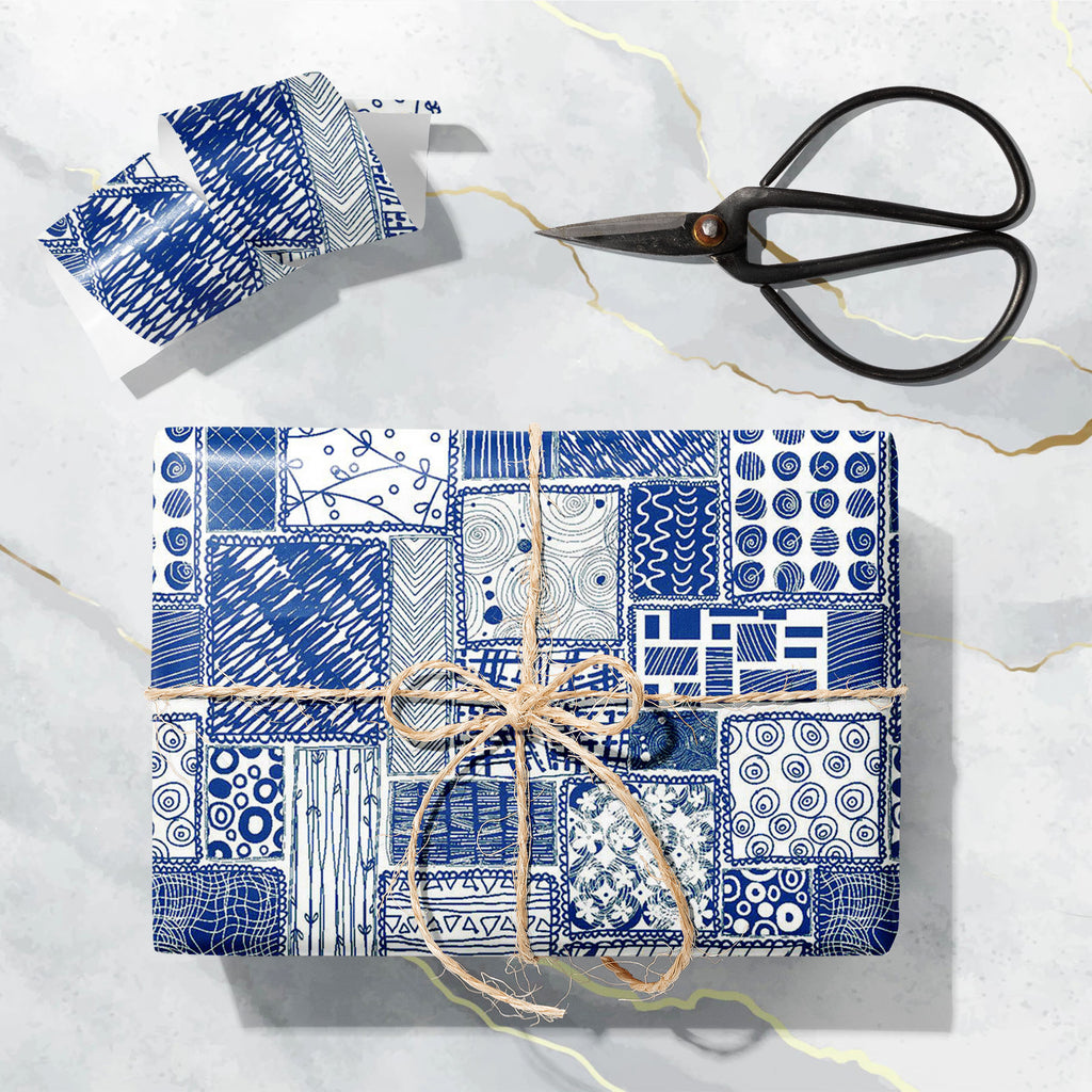 Abstract Doodles D3 Art & Craft Gift Wrapping Paper - Wrapping Papers - ArtzFolio.com