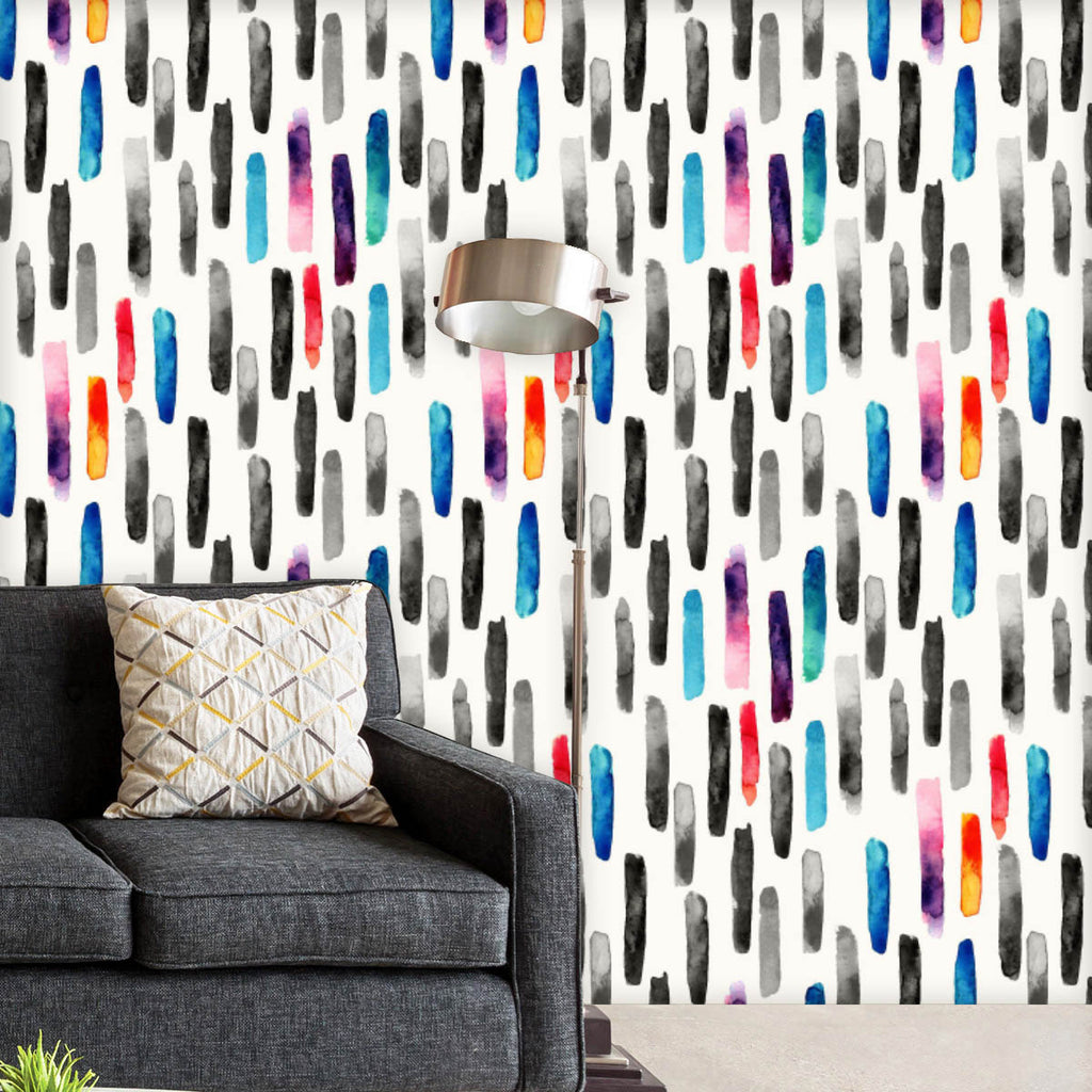 Watercolor Colorful Strokes Wallpaper Roll-Wallpapers Peel & Stick-WAL_PA-IC 5015877 IC 5015877, Abstract Expressionism, Abstracts, Ancient, Art and Paintings, Black, Black and White, Books, Digital, Digital Art, Geometric, Geometric Abstraction, Graphic, Historical, Illustrations, Medieval, Modern Art, Patterns, Semi Abstract, Signs, Signs and Symbols, Splatter, Stripes, Vintage, Watercolour, White, watercolor, colorful, strokes, wallpaper, roll, paint, pattern, abstract, art, background, brush, color, dec