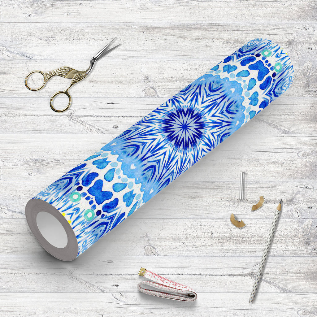 Blue Watercolor Ikat Wallpaper Roll-Wallpapers Peel & Stick-WAL_PA-IC 5015883 IC 5015883, Abstract Expressionism, Abstracts, Botanical, Culture, Drawing, Ethnic, Floral, Flowers, Geometric, Geometric Abstraction, Ikat, Mandala, Nature, Patterns, Semi Abstract, Signs, Signs and Symbols, Traditional, Tribal, Watercolour, World Culture, blue, watercolor, wallpaper, roll, pattern, abstract, coral, ocean, background, bluish, brush, chakra, color, contemporary, decoration, design, doily, east, easter, frame, free
