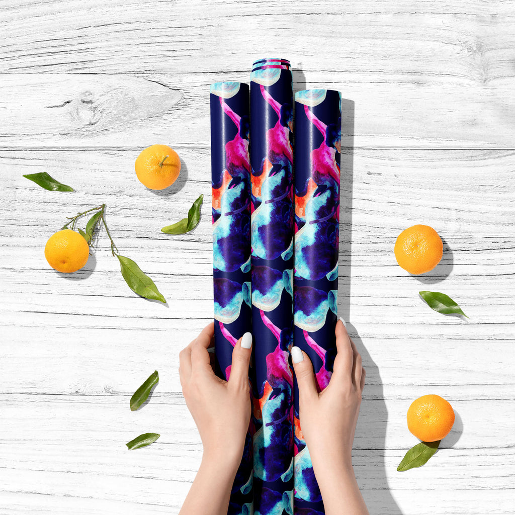 Colorful Neon Waves Art & Craft Gift Wrapping Paper-Wrapping Papers-WRP_PP-IC 5015917 IC 5015917, Abstract Expressionism, Abstracts, Art and Paintings, Black and White, Decorative, Digital, Digital Art, Graphic, Illustrations, Marble, Marble and Stone, Modern Art, Patterns, Semi Abstract, Signs, Signs and Symbols, Watercolour, White, colorful, neon, waves, art, craft, gift, wrapping, paper, abstract, paint, watercolor, pattern, texture, color, swirl, background, water, minimal, seamless, backdrop, curve, li