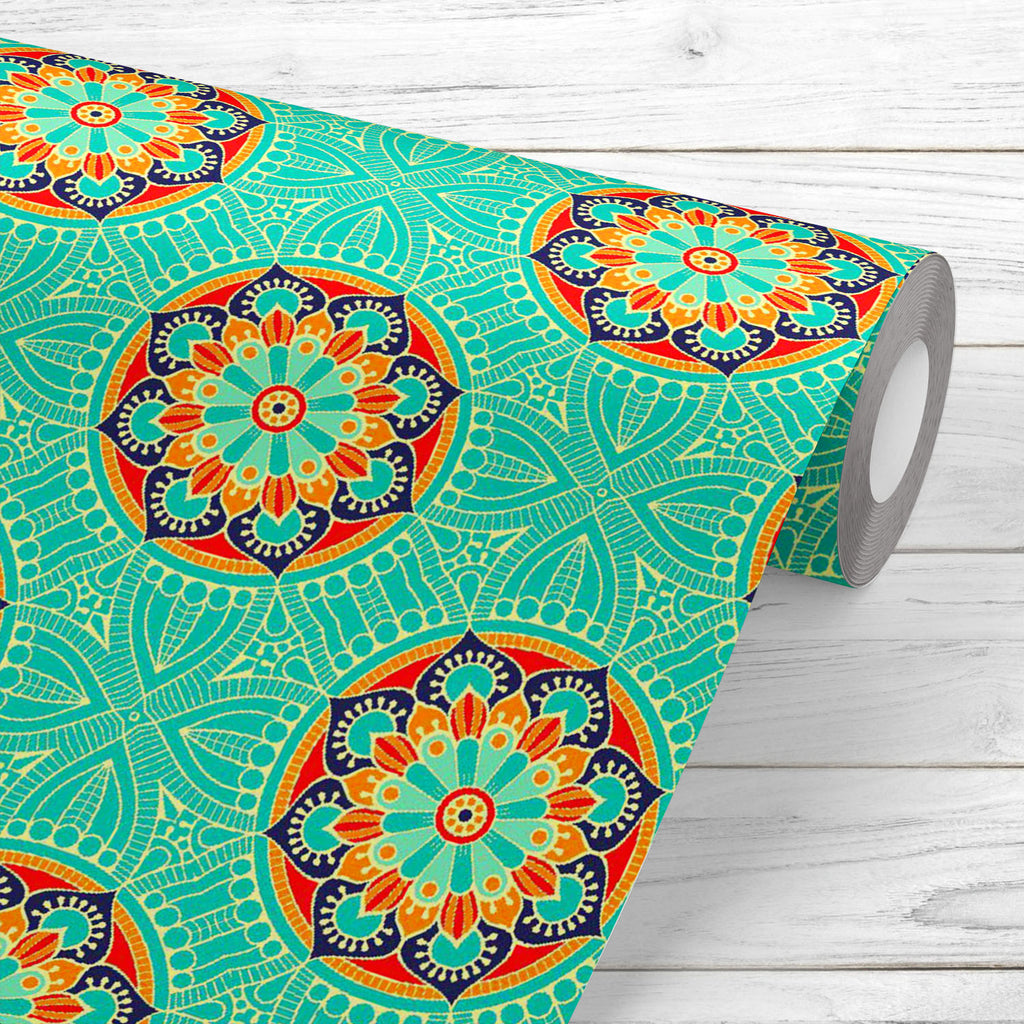 Ethnic Floral Pattern D2 Wallpaper Roll-Wallpapers Peel & Stick-WAL_PA-IC 5015918 IC 5015918, Abstract Expressionism, Abstracts, African, Art and Paintings, Bohemian, Botanical, Culture, Decorative, Ethnic, Floral, Flowers, Geometric, Geometric Abstraction, Illustrations, Indian, Mandala, Mexican, Moroccan, Nature, Paisley, Patterns, Pets, Retro, Semi Abstract, Signs, Signs and Symbols, Traditional, Tribal, World Culture, pattern, d2, wallpaper, roll, abstract, art, background, batik, card, carpet, cloth, d