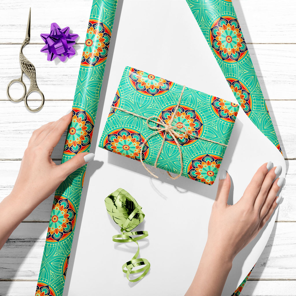 Ethnic Floral Pattern D2 Art & Craft Gift Wrapping Paper-Wrapping Papers-WRP_PP-IC 5015918 IC 5015918, Abstract Expressionism, Abstracts, African, Art and Paintings, Bohemian, Botanical, Culture, Decorative, Ethnic, Floral, Flowers, Geometric, Geometric Abstraction, Illustrations, Indian, Mandala, Mexican, Moroccan, Nature, Paisley, Patterns, Pets, Retro, Semi Abstract, Signs, Signs and Symbols, Traditional, Tribal, World Culture, pattern, d2, art, craft, gift, wrapping, paper, abstract, background, batik, 